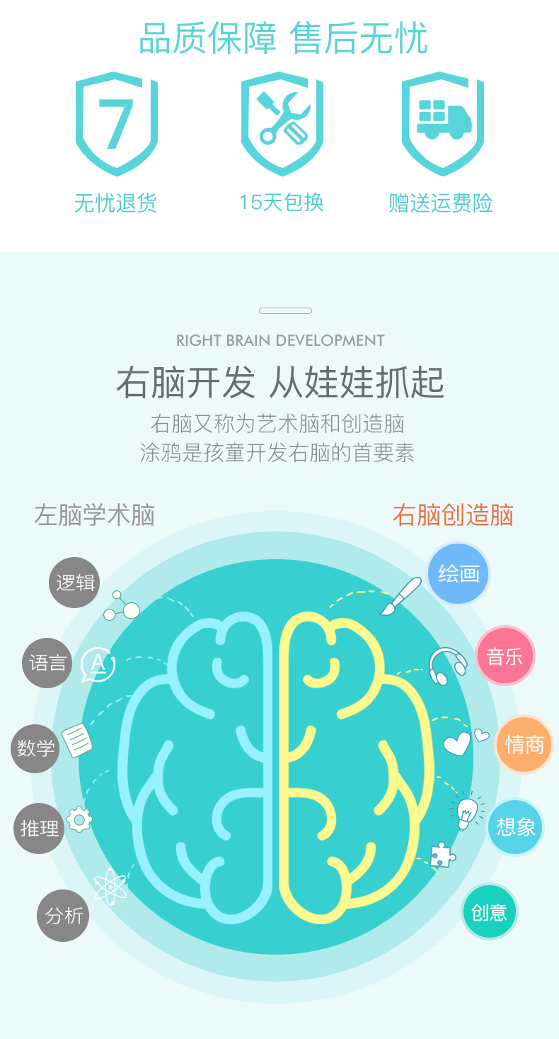 贝恩施 儿童液晶涂鸦绘画板 8.5寸 护眼无光柔性屏 图3
