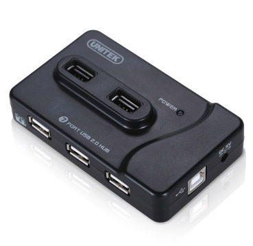 Superior (UNITEK) Y-2072 Ipad Charging USB2 7 0 HUB (5V2A power supply)