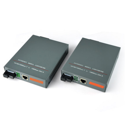 NetLink gigabit fiber transceiver single-mode single-fiber internal electro-optical converter 1100SAB-20KM 1 pair