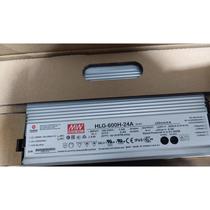 Taiwan Mingwei 600W24V waterproof switching power supply 25A HLG-600H-24A Chenglian power supply 600W stand-in