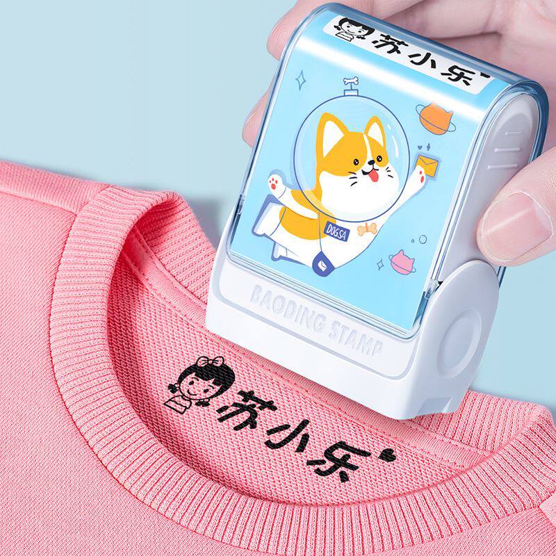 Child Name Seal Waterproof Name Badge Personality Name Sticker printed word with mark mask Large number of personal lettering