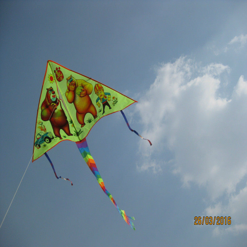 Weifang Kite Kite Cartoon Children Kites Joy Ocean Bear Infested With Little Yellowman