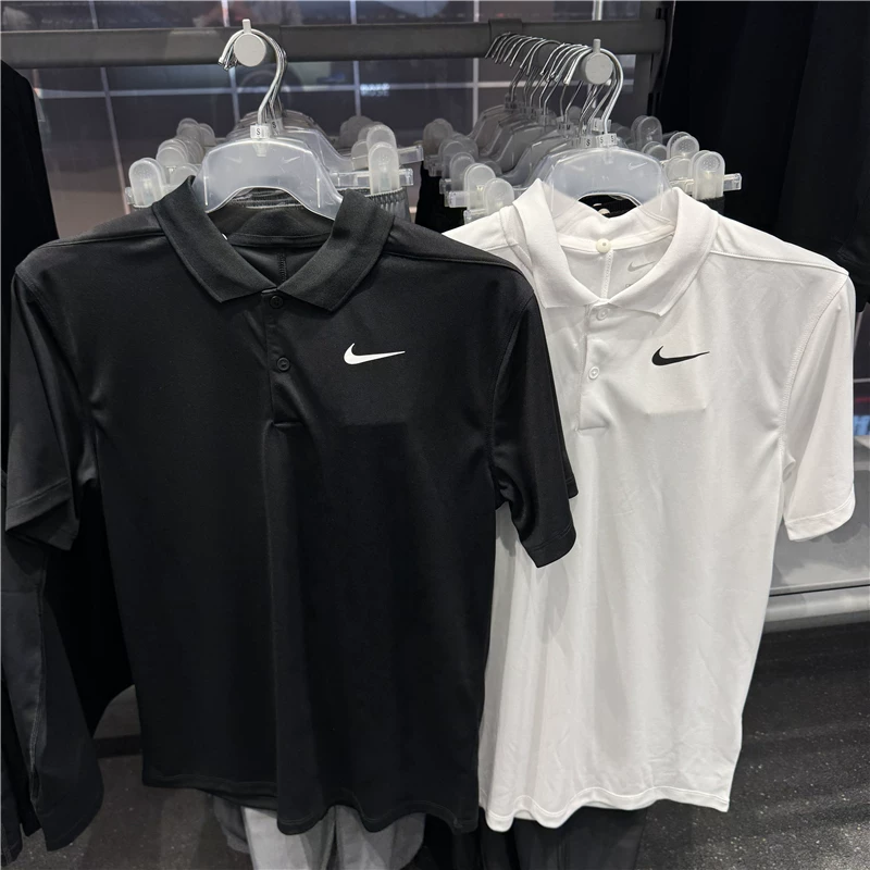 Поло спортивное Nike для отдыха с быстрой сушкой, дышащее, с коротким рукавом