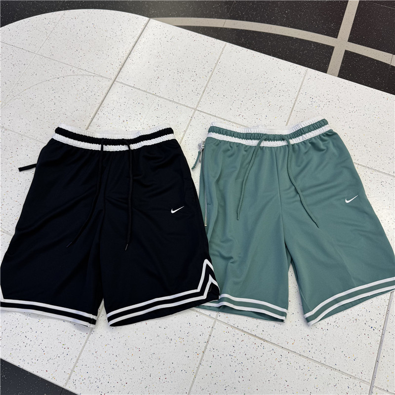 Nike Men's Quick-Dry Basketball Shorts Sports Pants Split Five-Point Shorts Casual Running Shorts Dh7161
