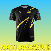 NAVI2022 PUMA Ukrainians' broken electron brother B brother sdy breathable short sleeve t-shirt CSGO uniform