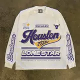 Хлопковый лонгслив, оверсайз