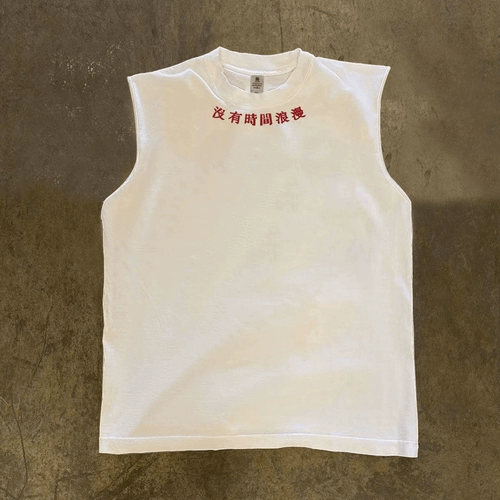 Спортивный хлопковый жилет подходит для мужчин и женщин, футболка без рукавов, оверсайз