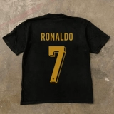 Футболка с коротким рукавом для влюбленных, в американском стиле, оверсайз