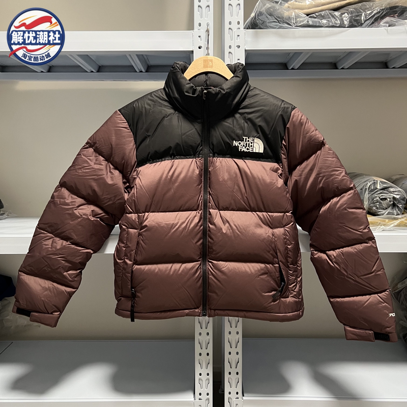 Thenorthface Icon Series Women's Outdoor 1996Nuptse Warm Goose down Jacket 3Xeo