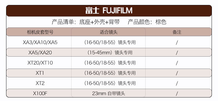 Ốp lưng XA5 Canon M3 tùy chỉnh Ốp lưng M100 Bao da M6 Sony A6000 sóc nhỏ A5100 Fuji XA3 M50 - Phụ kiện máy ảnh kỹ thuật số balo peak design