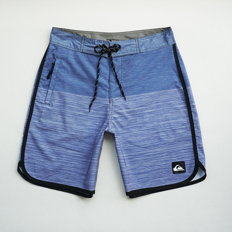 Quiksilver Men's Elastic Quick-Dry Surf Beach Shorts, Loose Fit, Casual Sports, Plus-Size Shorts