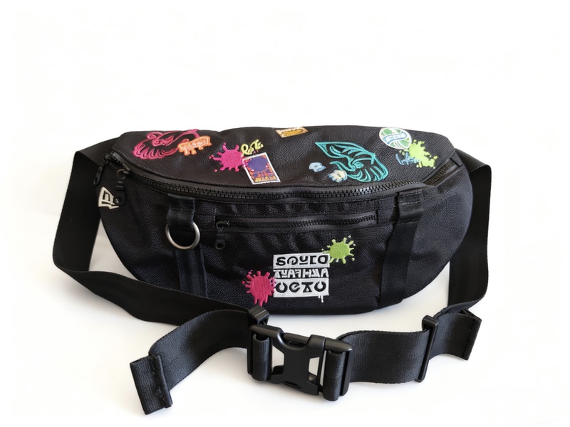 Splatoon Embroidered Bag, Splatoon Backpack, Splatoon 3 Backpack, Splatoon Crossbody Bag