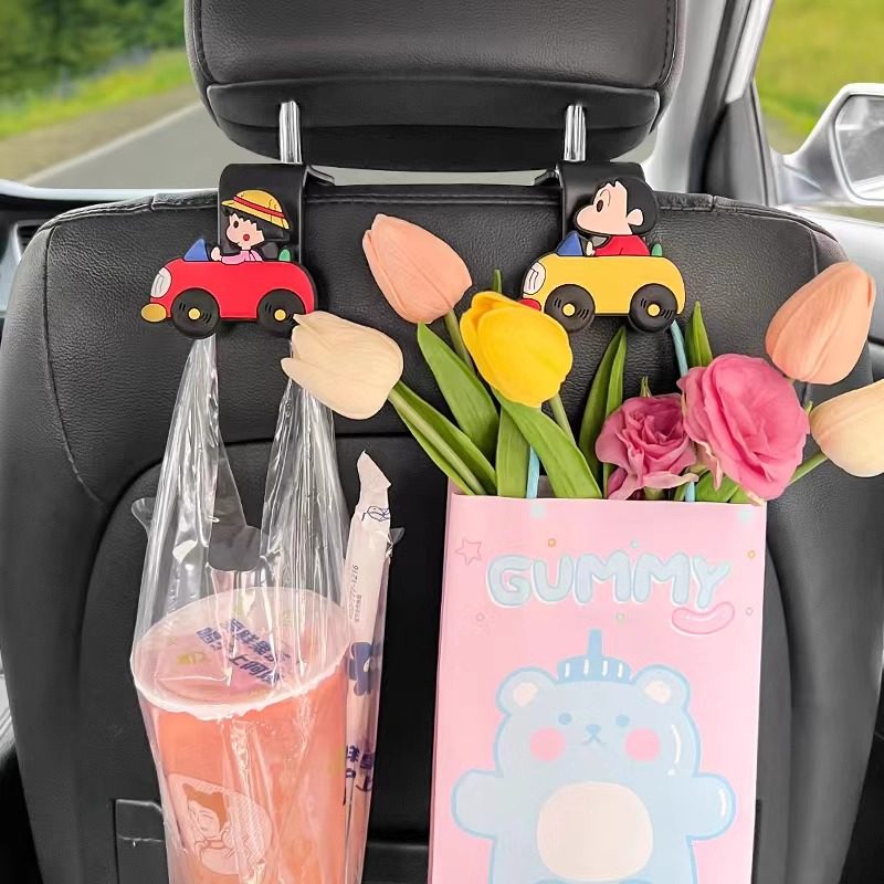 汽车用小挂钩车载座椅背可爱车内饰用品装饰大全后靠背前排多功能