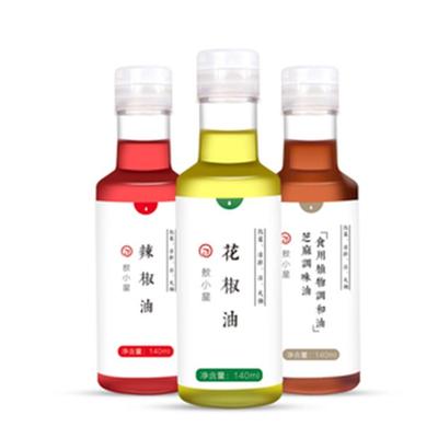 敖小星组合凉拌调味油140ml*3瓶