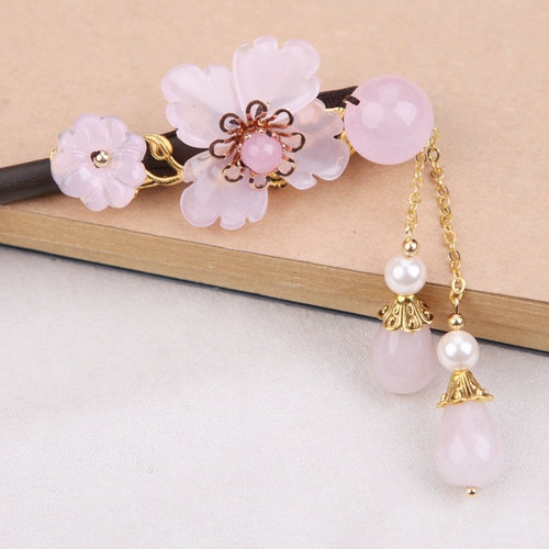 Ханьфу, заколка для волос, аксессуар для волос, двусторонная классическая китайская шпилька