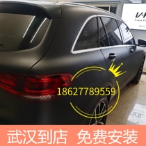 Wuhan free film whole car body color change color film matte black Black Samurai body paint protective film