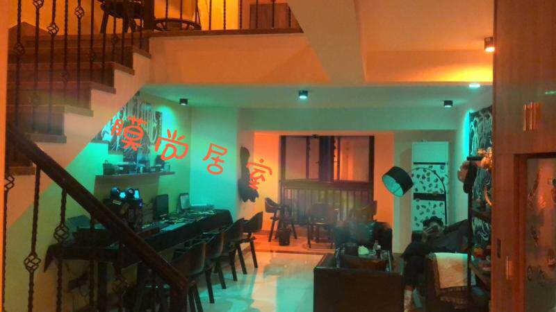 Stage light atmosphere light lamp strip light bulb light ceiling lamp chandelier color change sticker white light change color translucent sticker