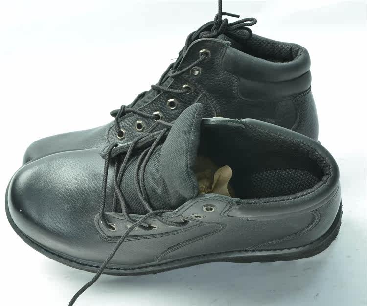 Bottes militaires pour homme en cuir - Ref 1401049 Image 10