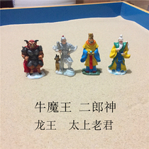 Psychological sand sand table game box Court therapy model mold consulting room myth character Dragon King Bull Demon King
