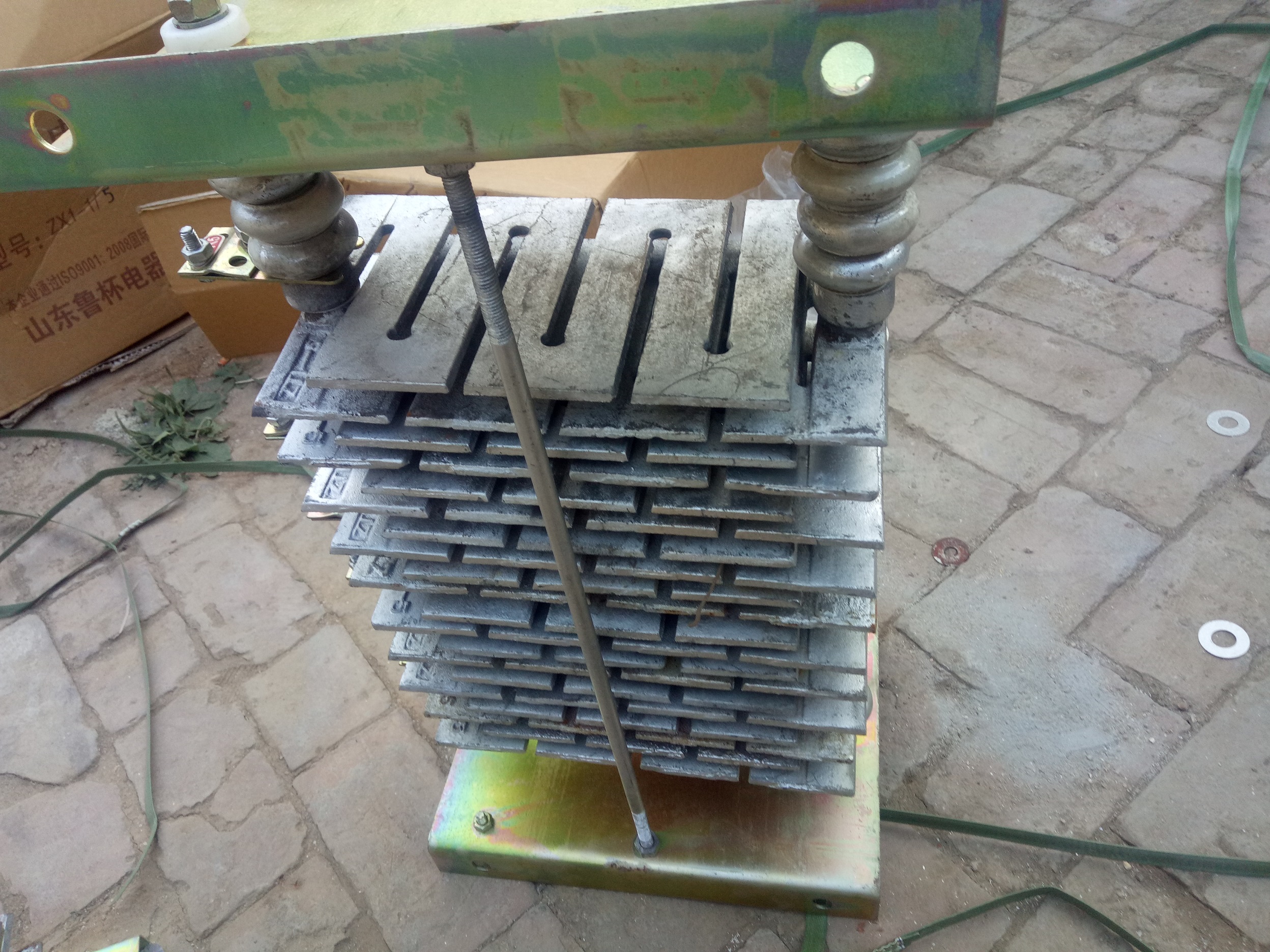 ZX1-1 40 cast iron resistor mine winch resistor load resistance start speed regulation brake resistance box