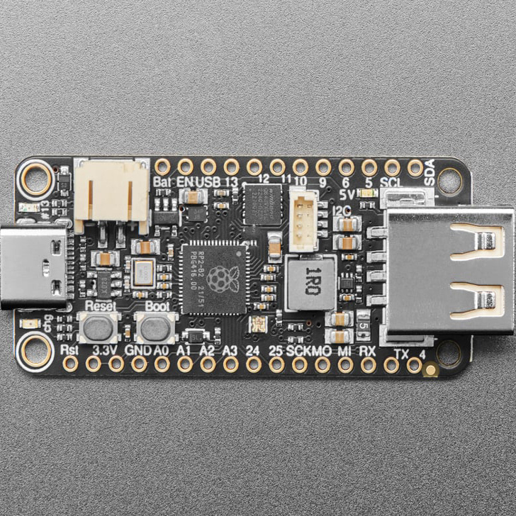 In Stock 5723 Feather Rp2040 with USB Type a Host