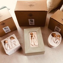Meitao WillowTree newborn fetal hair baby teeth umbilical cord commemorative storage box mother and daughter best friend cat and dog gift