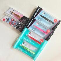 Reduces 10Tweezerman repair beauty normal size oblique eyebrow tweezers eyebrow pliers eyebrow clip Green red stainless steel HOT