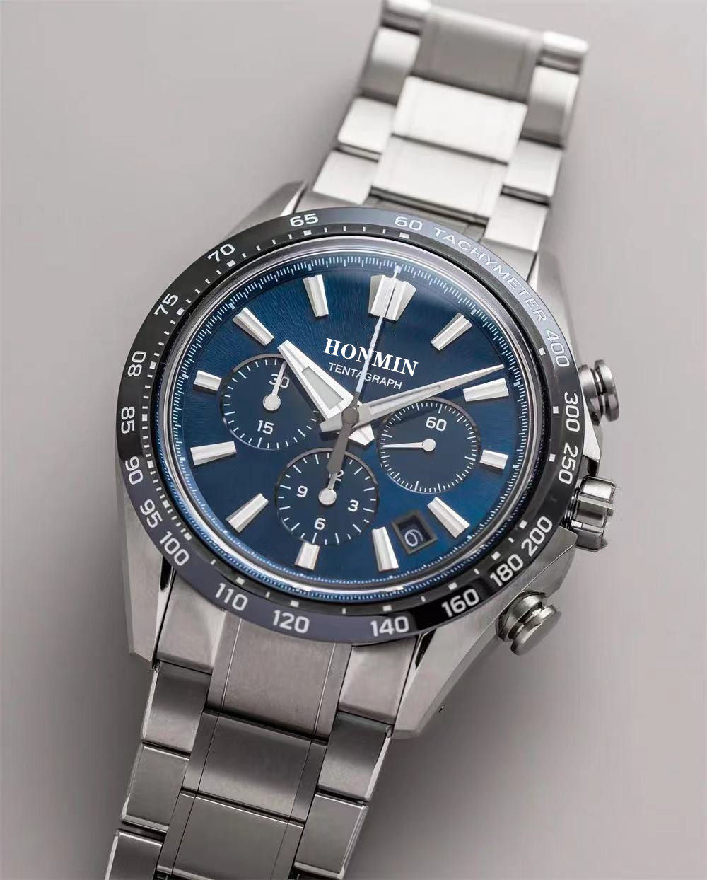Men's Quartz Chronograph Watch Fashionable Multifunctional Gift_voghion.com