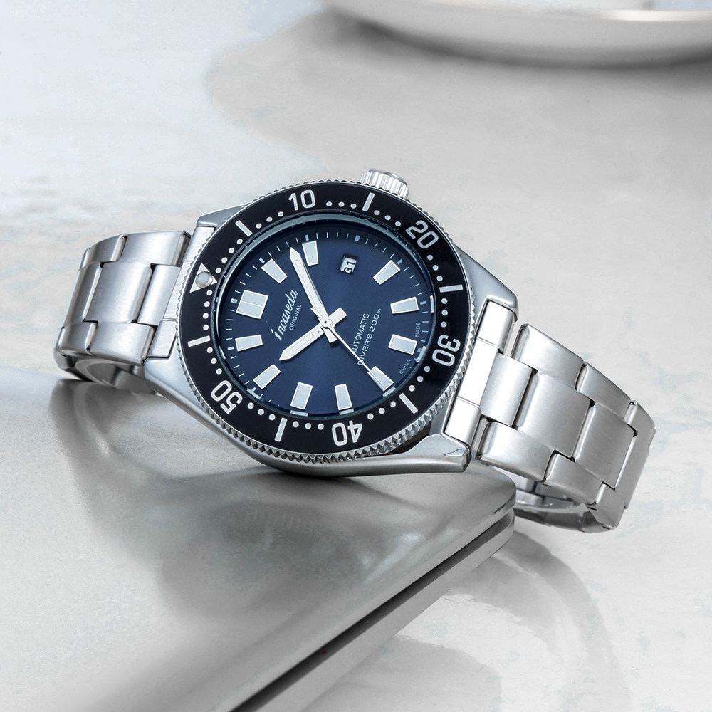 Automatic Diving Watch Men's Stainless Steel Luxury Sport Watch_voghion.com