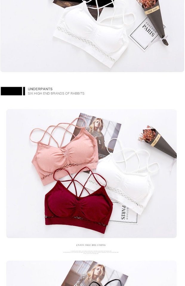 Thắt lưng quấn ngực ống hàng đầu nữ yếm gợi cảm làm đẹp lưng mỏng phần chống ánh sáng không vòng thép áo lót mùa hè áo ngực nữ