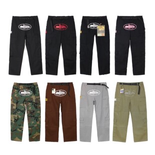 Spot CORTEIZ Hard Shell BAGGY Tooling Straight Pants CLEANFIT American VIBE Skateboard Hip Hop VIBE