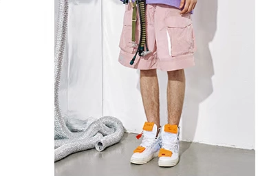 [TIANC Brand Chen He] Quần short hai màu mùa hè xu hướng lỏng lẻo năm điểm quần âu đi biển quần lót nam