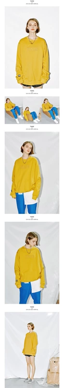 [TIANC Brand Chen He] Mùa thu nền tảng mới Cặp đôi thêu áo len dài tay áo khoác # áo hoodie dây kéo