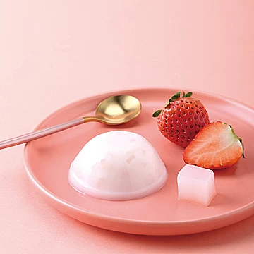 【喜盈盈】酸奶果冻布丁1100g[10元优惠券]-寻折猪