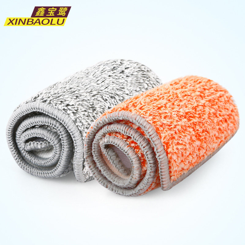 Xinbaolu flat mop replacement cloth Flat mop matching cloth Hand-washing wooden floor mop mop head replacement cloth