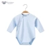 Trẻ sơ sinh tam giác rắm quần áo mùa thu và mùa đông nam dài tay và quần áo trẻ em cotton quần áo liền quần romper 0-1 tuổi - Áo liền quần quần áo trẻ em xuất khẩu Áo liền quần
