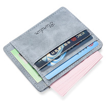 slardar mens card holder ultra-thin small drivers license drivers license leather case integrated multi-card slot card coin purse trendy brand