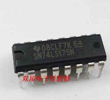 New original SN74LS175N SN74LS175N 74LS175 DIP16 DIP16 plug 16 foot integrated circuit chip