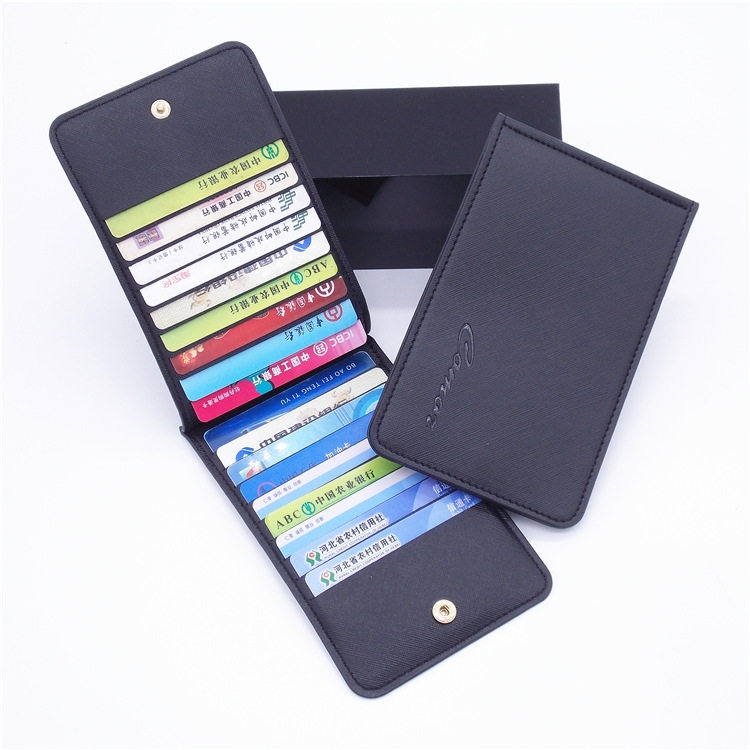 2021 Large Capacity New Business Multi-Position Card Holder for Men's Female Sleeves Ultra Slim long version Card