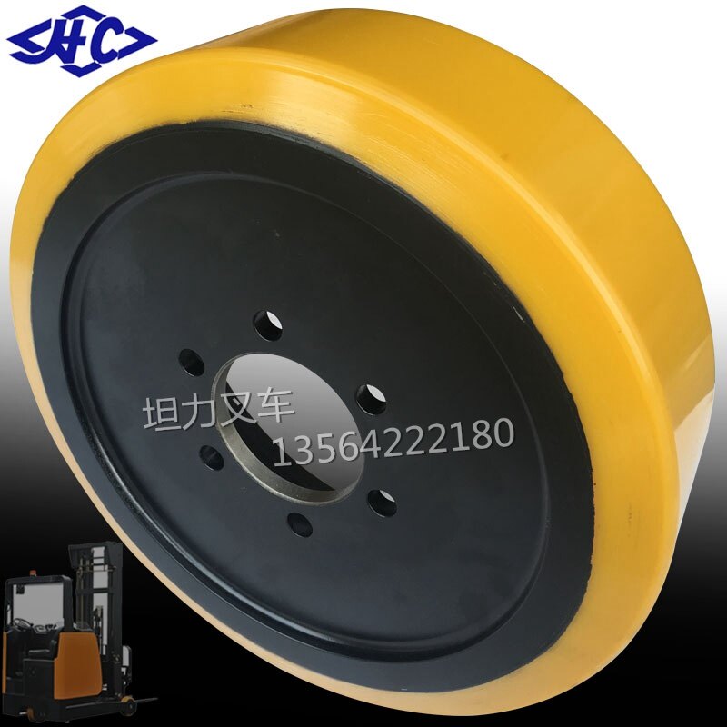 Electric forklift wheel Hangfork CQD14HCQD16H front-moving forklift drive wheel 343*114-80 active rear wheel