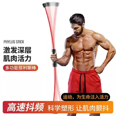 Fei Shi stick Phyllis stick fitness elastic bar Phyllis multi-function training stick tremor Rod Muscle vibrator