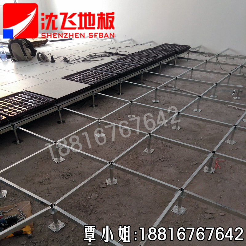 Shenfei floor All-steel anti-static floor Anti-static raised floor Factory spot machine room raised floor