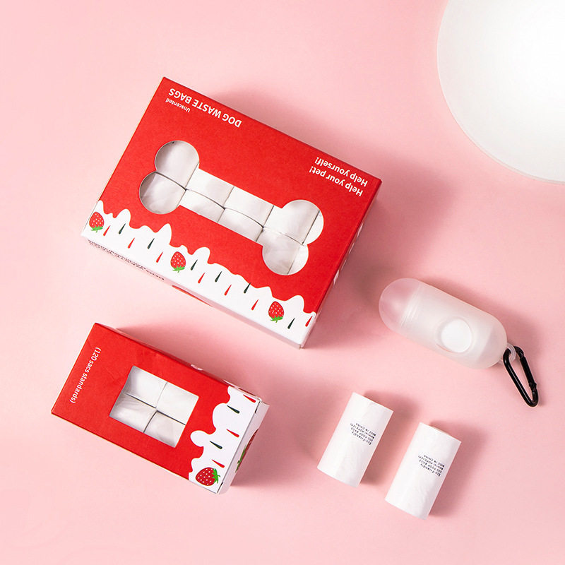 Dog pick up bags thicken all degradation pockets pick up shit bags shovel cat shit bags out walking dog pick up bags