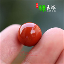 Cool Mountain pure natural South red persimmon red full flesh full of color DIY loose bead multi-treasure Pearl Round Pearl