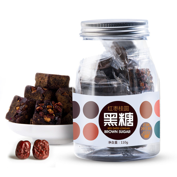 虎标 红枣桂圆黑糖 110g 优惠券折后￥6.8包邮（￥21.8-15）