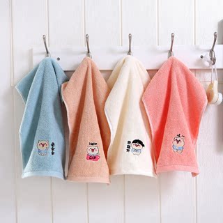 Children's towels pure cotton facial scrubbing, water absorption, soft skin, cotton, no furbolus special handkerchief towel mouth water towel