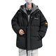 Fake two-piece down cotton trendy winter cotton jacket Fake two-piece down cotton trendy winter cotton jacket