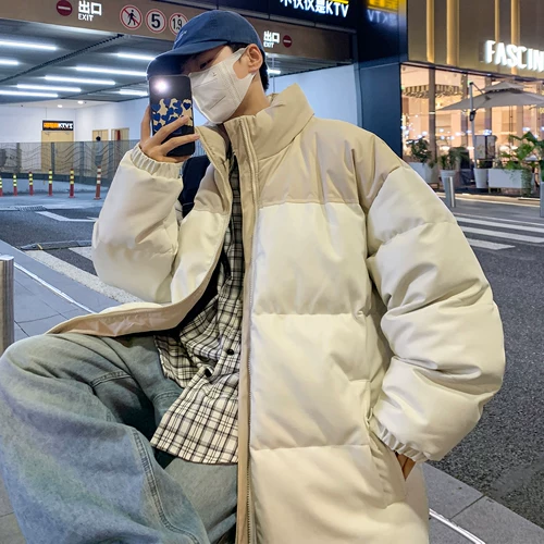 Полиуретановая демисезонная куртка, утепленный пуховик с пухом