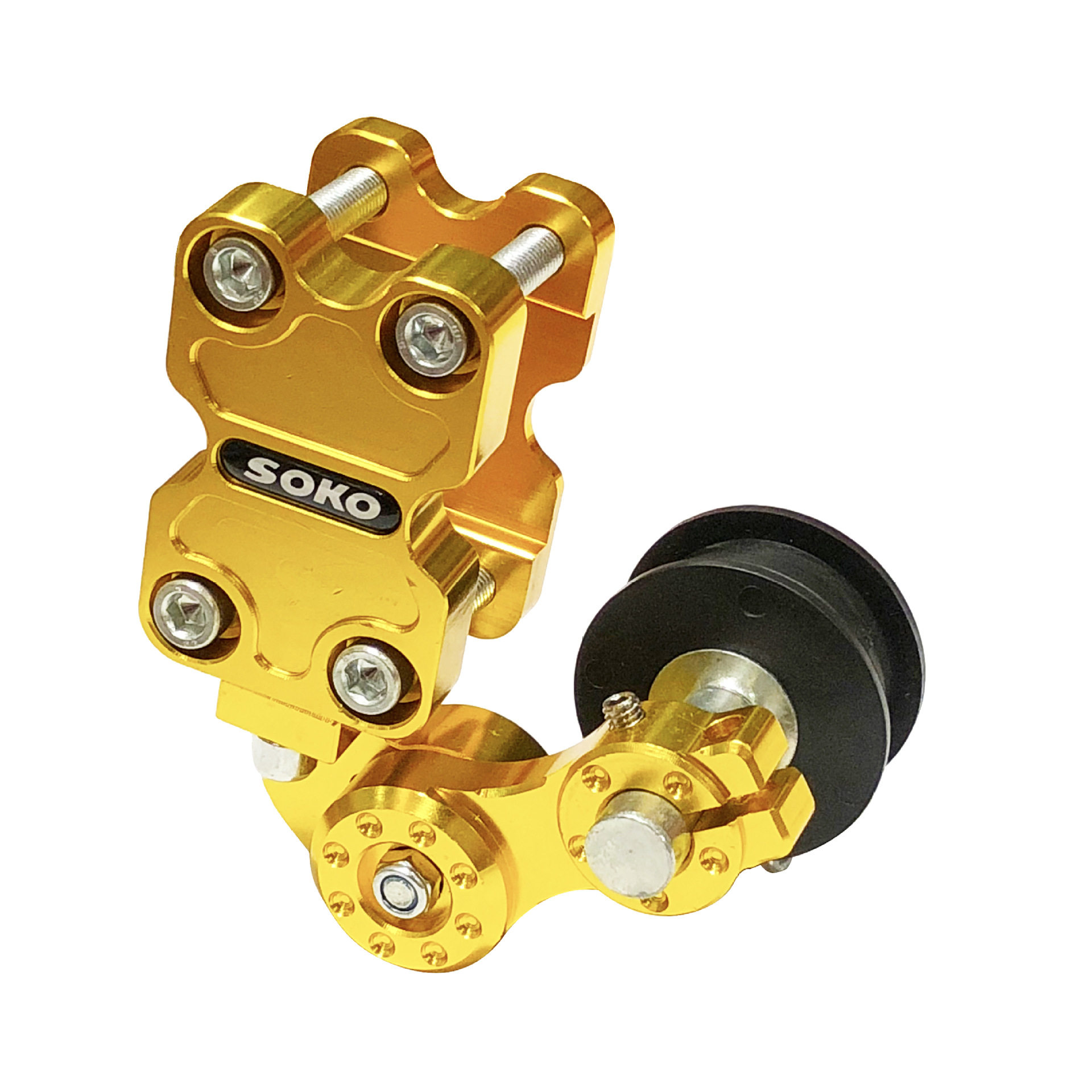 Black gold modified chain automatic tensioner tensioner tensioner universal tight bending beam car tension adjuster