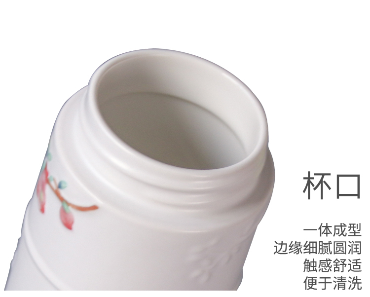 Dry Tang Xuan live monkey cup coloured drawing or pattern to carry cup double in 350 ml will "bringing a ceramic tea cup